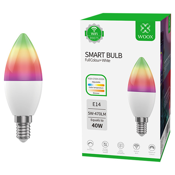 Woox smart light bulb top